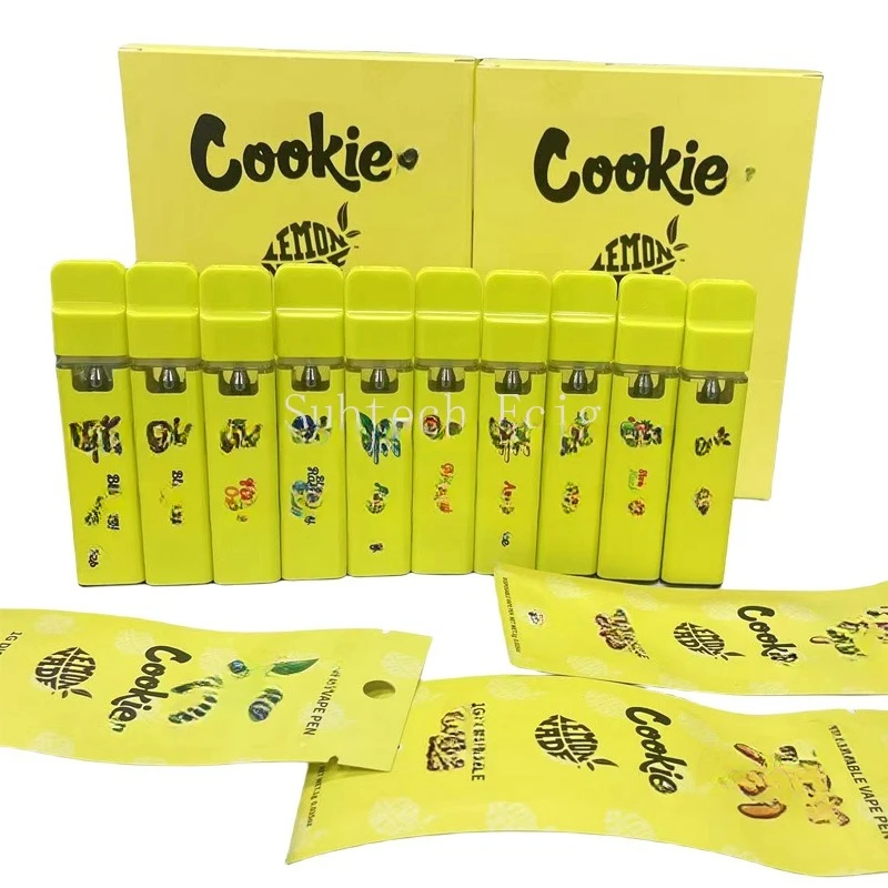 10pcs Empty Cookie Lemonnade Vape Pens 2ml Rechargeable Vaporizer Pods 380mAh Battery E Cigarettes with Packaging for Thick Oil
10pcs Empty Cookie Lemonnade Vape Pens 2ml Rechargeable Vaporizer Pods 380mAh Battery E Cigarettes with Packaging for Thick Oil