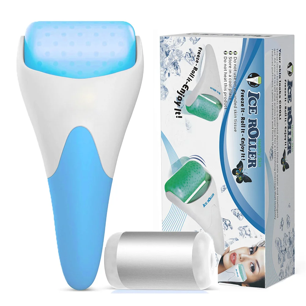 Skin Cool Ice Roller Massager Stainless Steel Ice RollerFacial Massage Relaxation Tool Skin Care Beauty Lifting Facial Roller
Skin Cool Ice Roller Massager Stainless Steel Ice RollerFacial Massage Relaxation Tool Skin Care Beauty Lifting Facial Roller