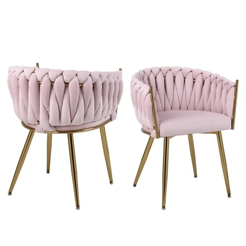 Luxury Modern Nordic Comfortable Velvet Upholstered Dining Chair with Metal Legs for Home Dining and Lounge Use
Luxury Modern Nordic Comfortable Velvet Upholstered Dining Chair with Metal Legs for Home Dining and Lounge Use