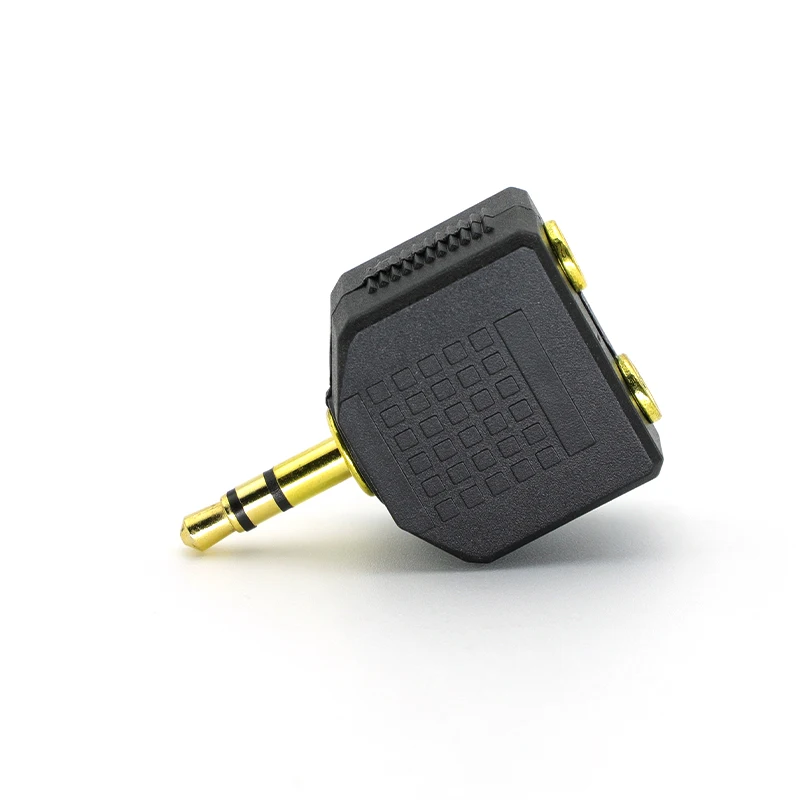 2PCS Mini Stereo 3.5mm Audio Jack Male to Dual 3.5mm Female Double Earphone Headphone Y Splitter Adapter Plug for MP3 Phone
2PCS Mini Stereo 3.5mm Audio Jack Male to Dual 3.5mm Female Double Earphone Headphone Y Splitter Adapter Plug for MP3 Phone