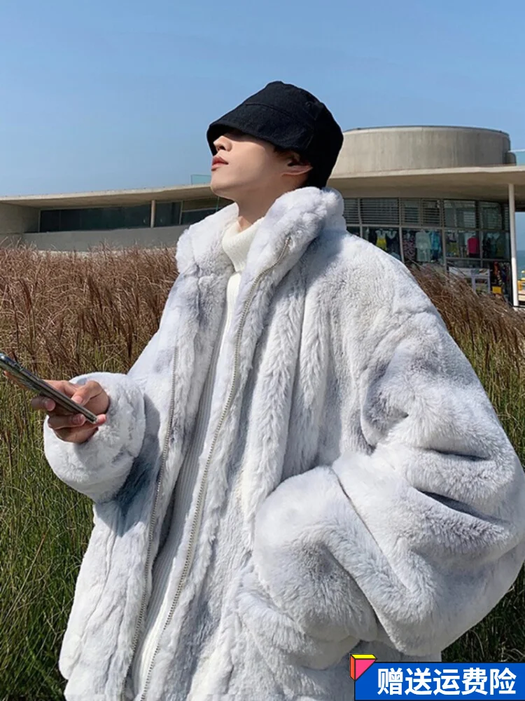 2023 Winter Long Colorful Thickened Warm Oversized Faux Fur Coat Men Runway European Fashion Luxury Designer Clothes A59
2023 Winter Long Colorful Thickened Warm Oversized Faux Fur Coat Men Runway European Fashion Luxury Designer Clothes A59