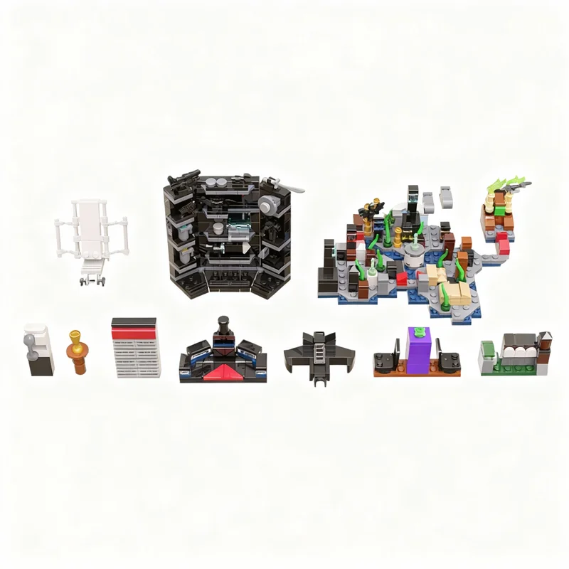 503pcs MOC Batmansed Arkham Advent Calendar Super Heroes DCD Model Building Blocks Architecture Toys Christmas Gifts Education
503pcs MOC Batmansed Arkham Advent Calendar Super Heroes DCD Model Building Blocks Architecture Toys Christmas Gifts Education