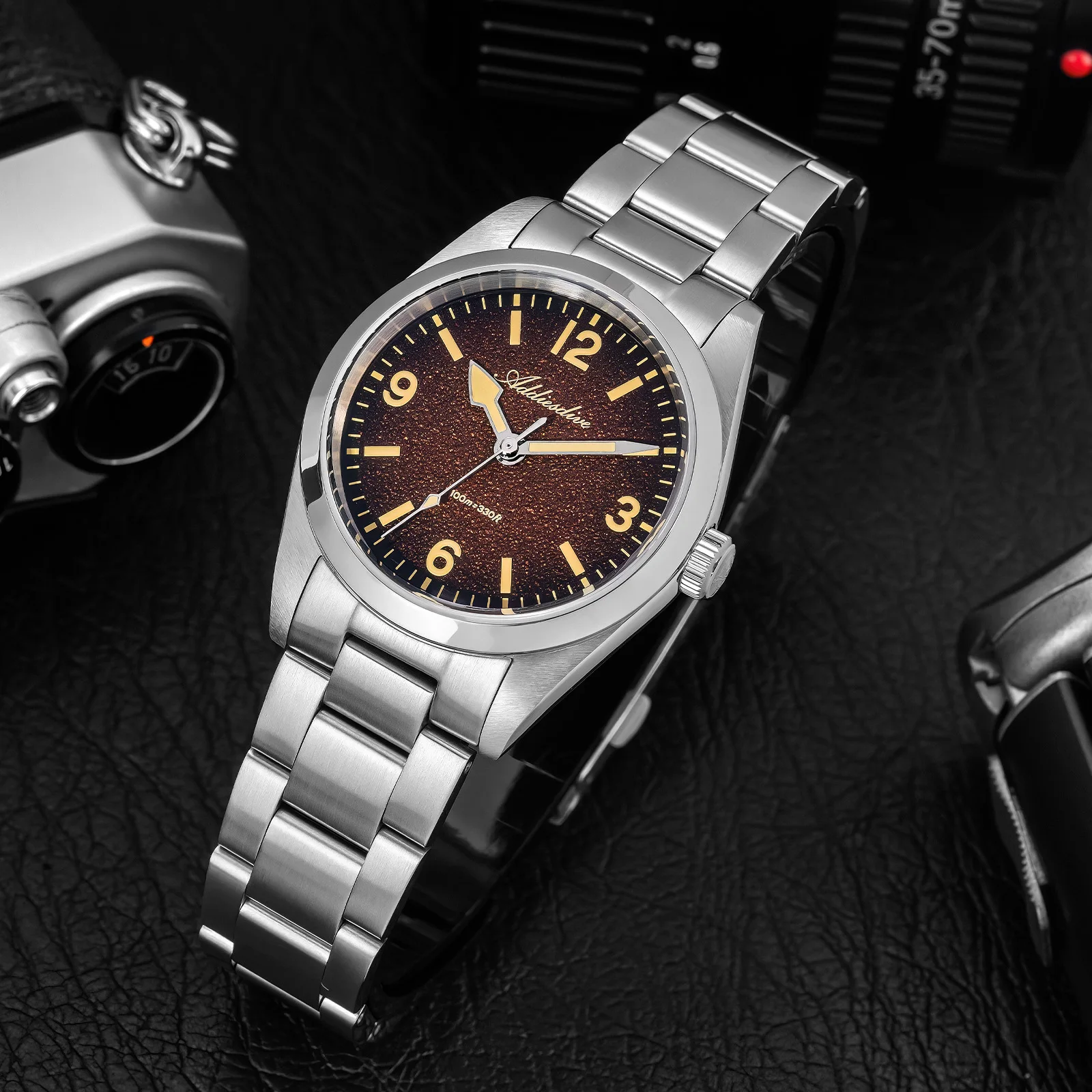 ADDIESDIVE Men’s Waterproof Quartz Watch AD2544 316L Stainless Steel C3 Retro Luminous Sapphire Fashion 37MM Wristwatch For Men
ADDIESDIVE Men’s Waterproof Quartz Watch AD2544 316L Stainless Steel C3 Retro Luminous Sapphire Fashion 37MM Wristwatch For Men