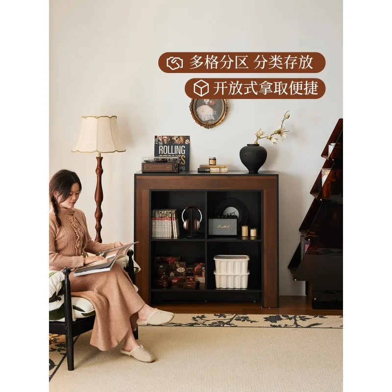 Small four chest French fireplace cabinet retro porchalnut locker living room locker solid wood display
Small four chest French fireplace cabinet retro porchalnut locker living room locker solid wood display