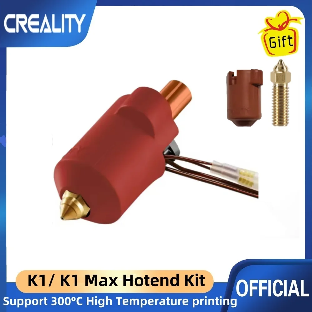 Creality K1 Ceramic Heating Block Kit 300°C High Tem/Flow Printing Uniform Feeding 60W Heating for K1/K1 MAX 3D Printer
Creality K1 Ceramic Heating Block Kit 300°C High Tem/Flow Printing Uniform Feeding 60W Heating for K1/K1 MAX 3D Printer