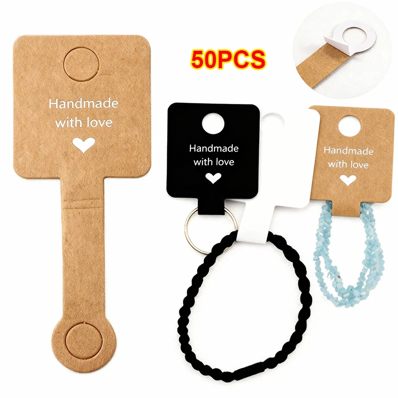 50pcs 4x10cm Self Adhesive Kraft Paper Card Bracelet Necklace Jewelry Hanging Holder for Small Business Retail Display Packaging
50pcs 4x10cm Self Adhesive Kraft Paper Card Bracelet Necklace Jewelry Hanging Holder for Small Business Retail Display Packaging