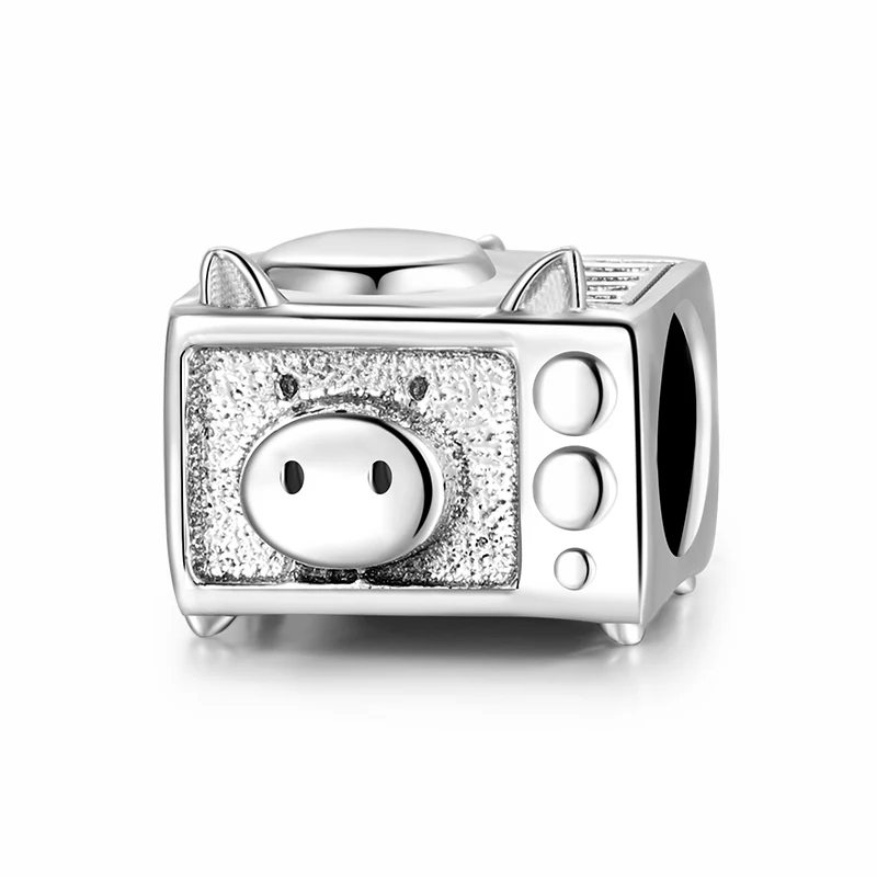 925 Sterling Silver Animal Creative Pig Oven Microwave Pure Silver Charm Bead Fit Original Bracelet Diy Jewelry Accessories Bead
925 Sterling Silver Animal Creative Pig Oven Microwave Pure Silver Charm Bead Fit Original Bracelet Diy Jewelry Accessories Bead