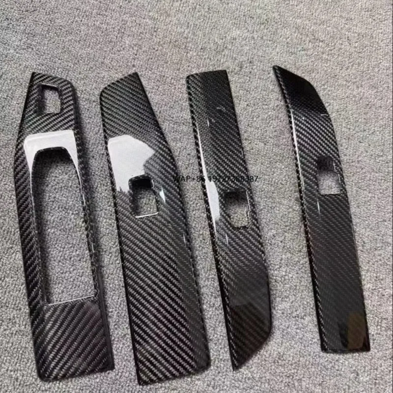 For X3 Genuine Carbon Fiber Four Door Lifting Panel Kit, with 3m Adhesive Backing for Non-destructive Installation.
For X3 Genuine Carbon Fiber Four Door Lifting Panel Kit, with 3m Adhesive Backing for Non-destructive Installation.