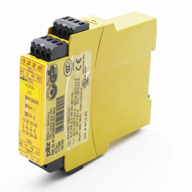 New Original Ready Stock PZE X4.1P 24-400VACDC 4no 777588 Contact Expansion Block -
New Original Ready Stock PZE X4.1P 24-400VACDC 4no 777588 Contact Expansion Block -