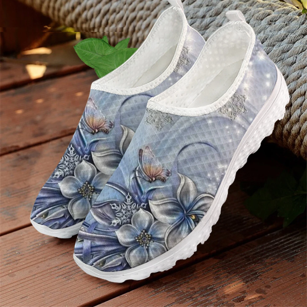Pretty New 3D Art Floral Design Flat Casual Shoes for Women Lightweight Mesh Sneaker Summer Slip-on Flats Woman Loafers 2022
Pretty New 3D Art Floral Design Flat Casual Shoes for Women Lightweight Mesh Sneaker Summer Slip-on Flats Woman Loafers 2022