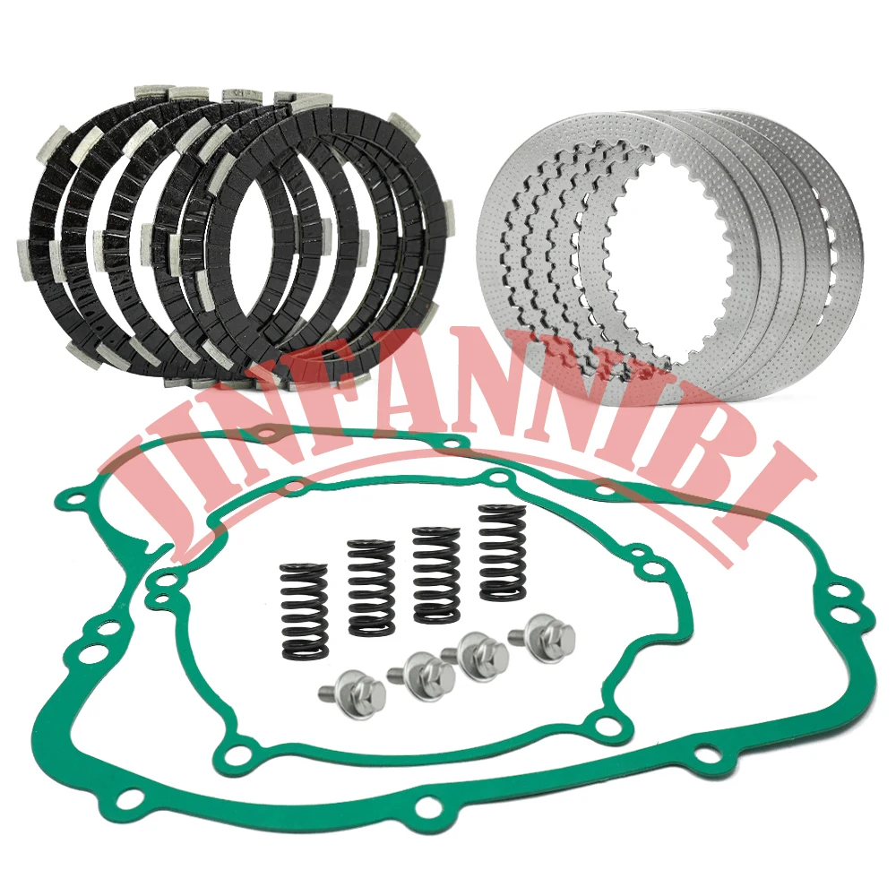 For Kawasaki KX80 1998-2000 KX85 2001-2020 2021 2022 2023 2024 Clutch Plates Kit & Cover Gasket Springs
For Kawasaki KX80 1998-2000 KX85 2001-2020 2021 2022 2023 2024 Clutch Plates Kit & Cover Gasket Springs