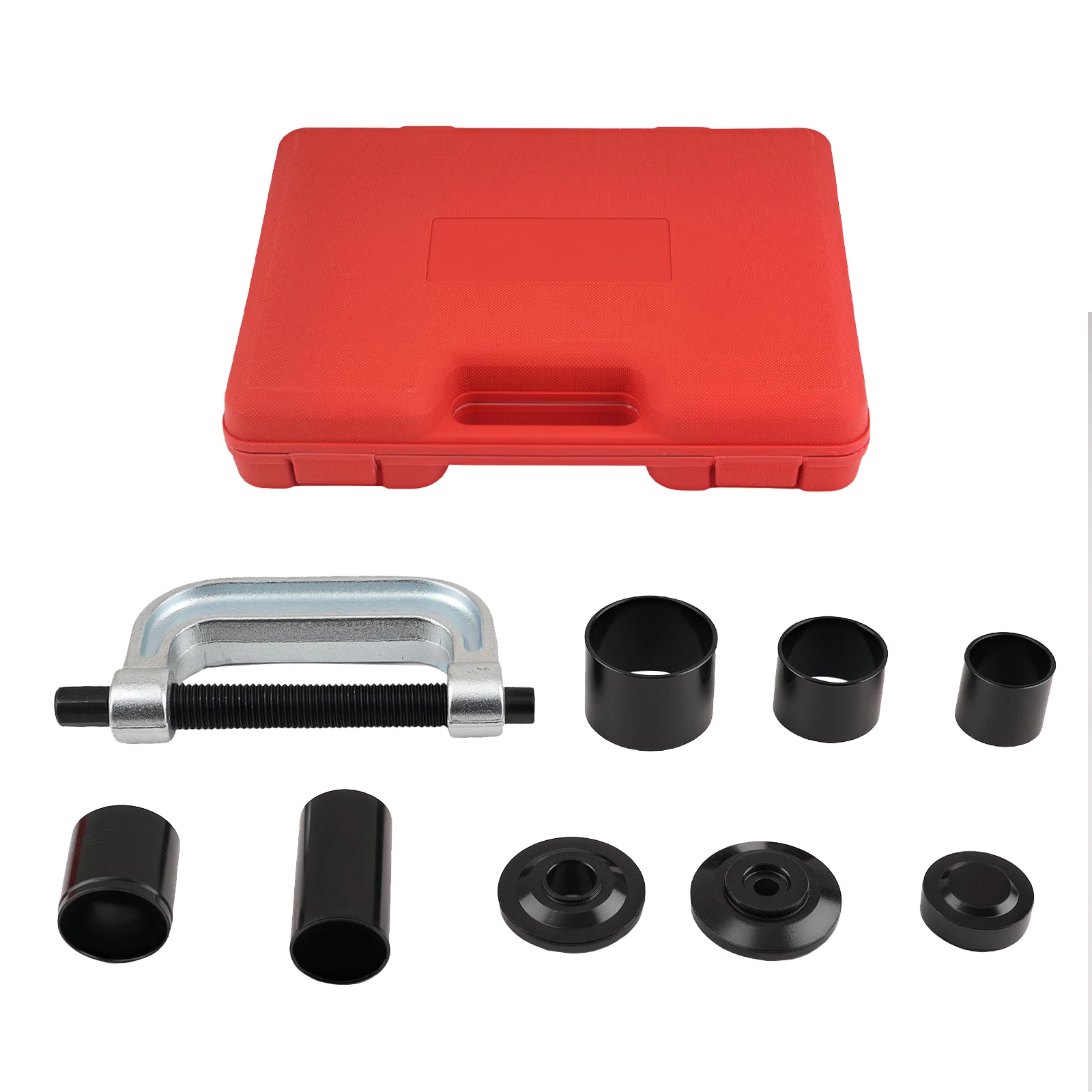 Ball Joint Press Set for Car Wheel Hub Maintenance 8 Pieces Tool
Ball Joint Press Set for Car Wheel Hub Maintenance 8 Pieces Tool