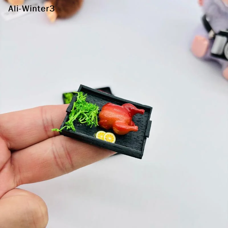 【WR】1 шт., миниатюрная игрушка для кукольного домика в масштабе 1:12, модель сцены с жареной курицей и уткой, аксессуары для кукольного домика, рождественская серия
【WR】1 шт., миниатюрная игрушка для кукольного домика в масштабе 1:12, модель сцены с жареной курицей и уткой, аксессуары для кукольного домика, рождественская серия