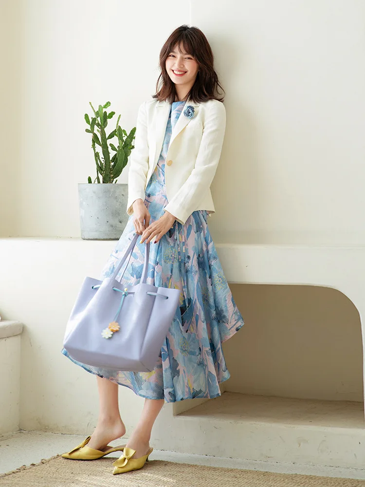 Shenghong Summer New Style Oil Painting Design Irregular Slimming Mid-Length Dress 3161 Women's Fashion Dress
Shenghong Summer New Style Oil Painting Design Irregular Slimming Mid-Length Dress 3161 Women's Fashion Dress