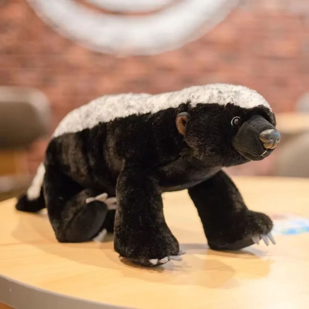 Wild Animal Badger Mongoose Plush Room Decor Lifelike Badger Honey Toy Cartoon Stuffed Doll Simulation Badger Kids Toy
Wild Animal Badger Mongoose Plush Room Decor Lifelike Badger Honey Toy Cartoon Stuffed Doll Simulation Badger Kids Toy
