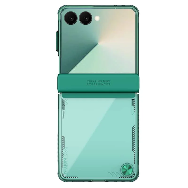NILLKIN Iceblade Case for Samsung Galaxy Z Flip 7 5G, Durable Hinge Design, Anti-Scratch PC+TPU Shockproof Protective Cover
NILLKIN Iceblade Case for Samsung Galaxy Z Flip 7 5G, Durable Hinge Design, Anti-Scratch PC+TPU Shockproof Protective Cover