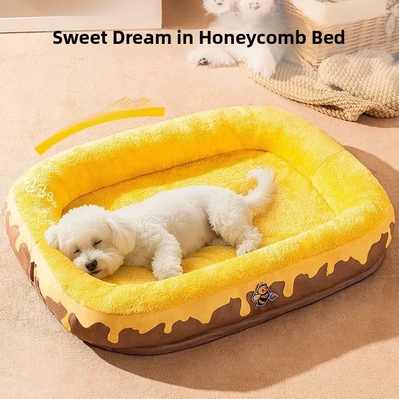 Detachable Washable Dog Bed Warm Winter Pet Mat Small Medium Size Dogs Sleeping Pad Pet Supplies Four Seasons Universal
Detachable Washable Dog Bed Warm Winter Pet Mat Small Medium Size Dogs Sleeping Pad Pet Supplies Four Seasons Universal
