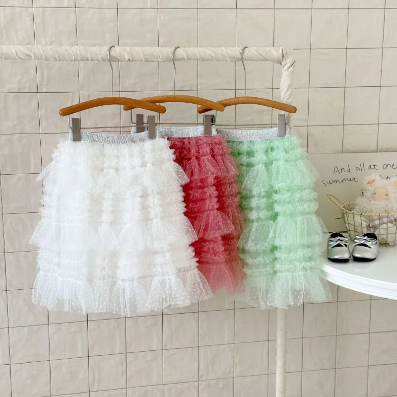 New Children's Dot Mesh Cake Skirt Versatile Mesh Puffy Birthday Princess Skirt Dance Waist Skirt
New Children's Dot Mesh Cake Skirt Versatile Mesh Puffy Birthday Princess Skirt Dance Waist Skirt