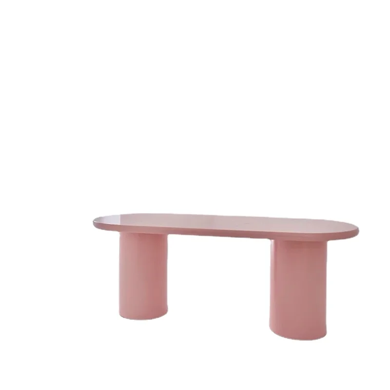 Nordic Cream Style Oval Dining Table Light Luxury Art Workbench Creative Conference Table Workbench
Nordic Cream Style Oval Dining Table Light Luxury Art Workbench Creative Conference Table Workbench