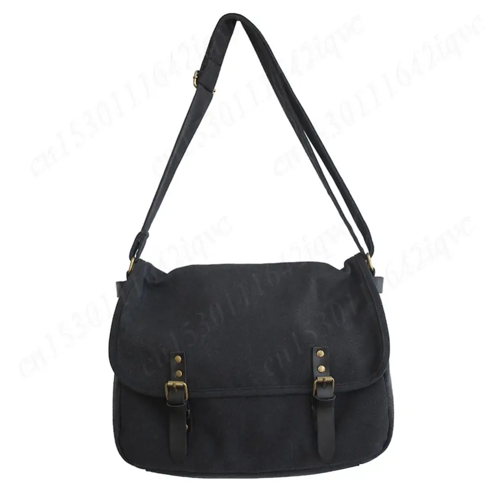 Canvas Messenger Bag Solid Color Fashion Unisex Shopping Bags Large Capacity Flap Buckle for Gift for Travel Work School
Canvas Messenger Bag Solid Color Fashion Unisex Shopping Bags Large Capacity Flap Buckle for Gift for Travel Work School