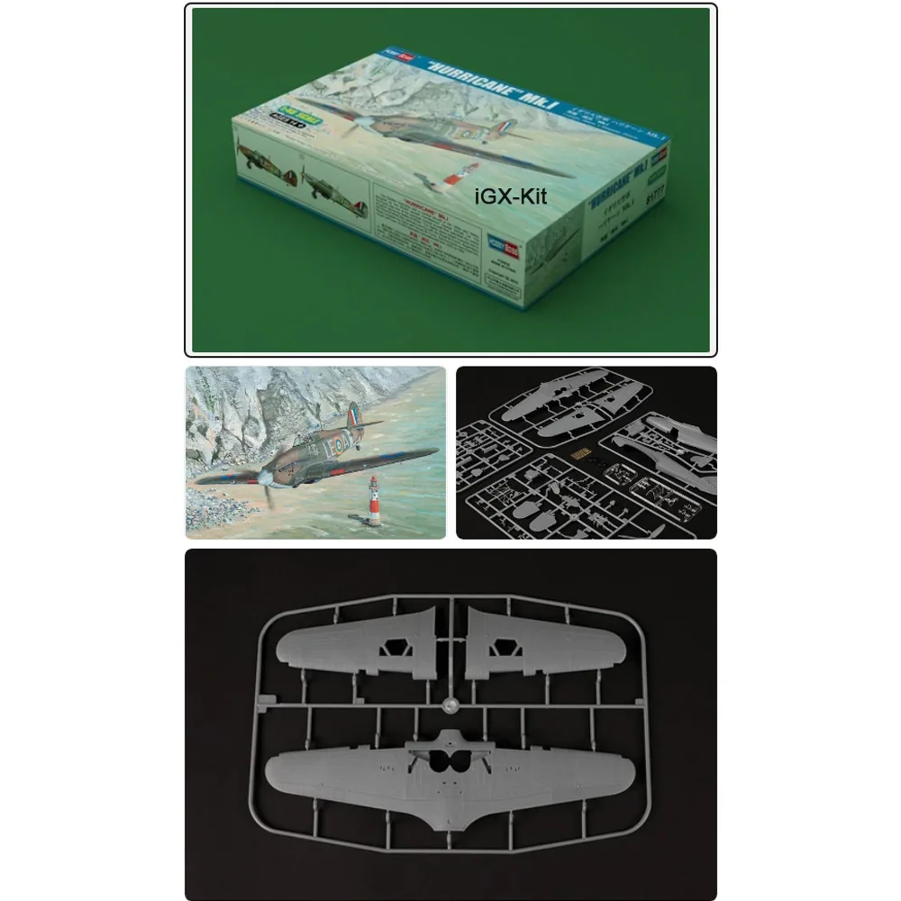 HobbyBoss 81777 1/48 Scale RAF Hurricane Mk I Fighter Aircraft lane Airplane Plastic Assembly Model Building Kit
HobbyBoss 81777 1/48 Scale RAF Hurricane Mk I Fighter Aircraft lane Airplane Plastic Assembly Model Building Kit