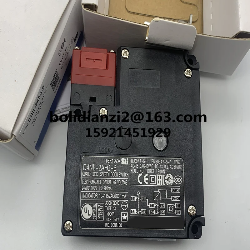 Brand New and original D4NL-1FFA-B/1AFB-B/2FFA/2FFG/4FFA/4FFG-B Security door locks
Brand New and original D4NL-1FFA-B/1AFB-B/2FFA/2FFG/4FFA/4FFG-B Security door locks