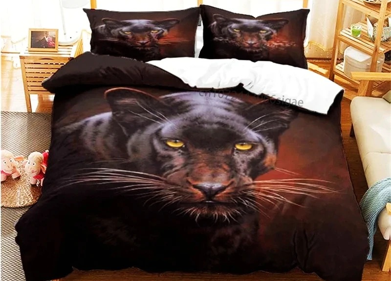 Комплект пододеяльников с леопардовым узором в виде животного, постельное белье для взрослых и детей, полноразмерный комплект постельного белья, 1 пододеяльник и 2 подушки Шамс 
Комплект пододеяльников с леопардовым узором в виде животного, постельное белье для взрослых и детей, полноразмерный комплект постельного белья, 1 пододеяльник и 2 подушки Шамс