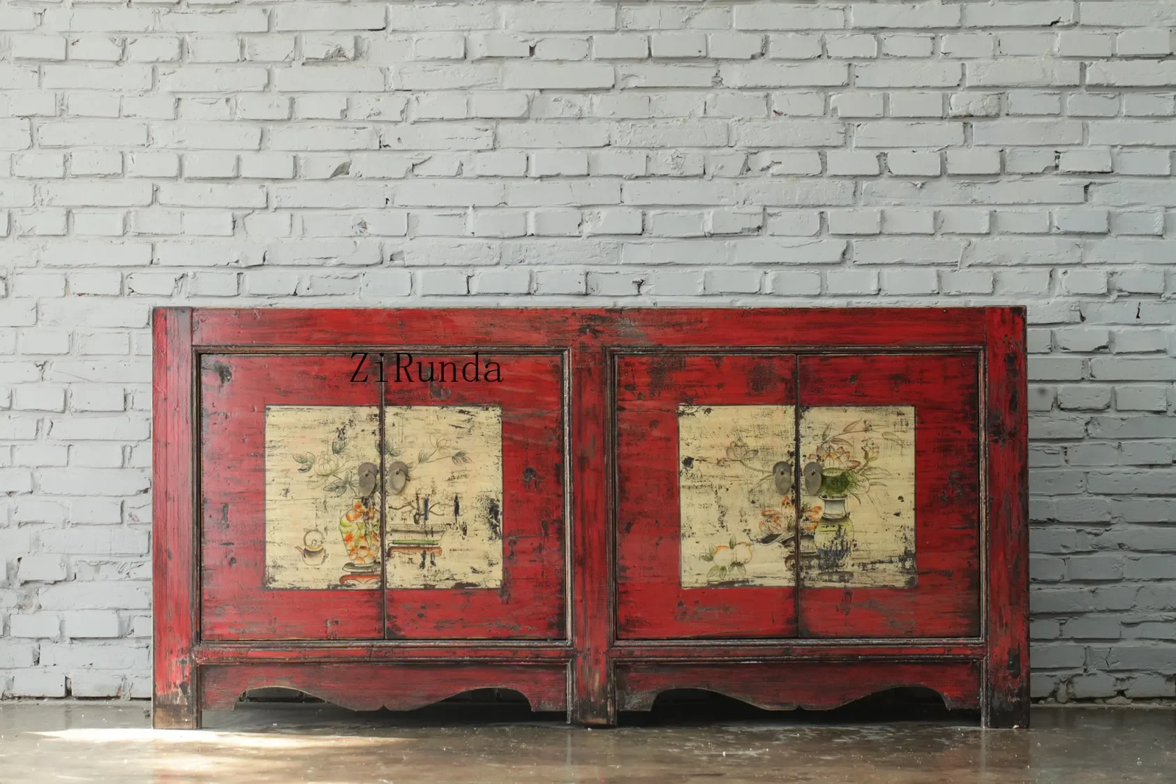 Reclaimed wood furniture Antique recycled wood Mongolian painting sideboard living room furniture
Reclaimed wood furniture Antique recycled wood Mongolian painting sideboard living room furniture