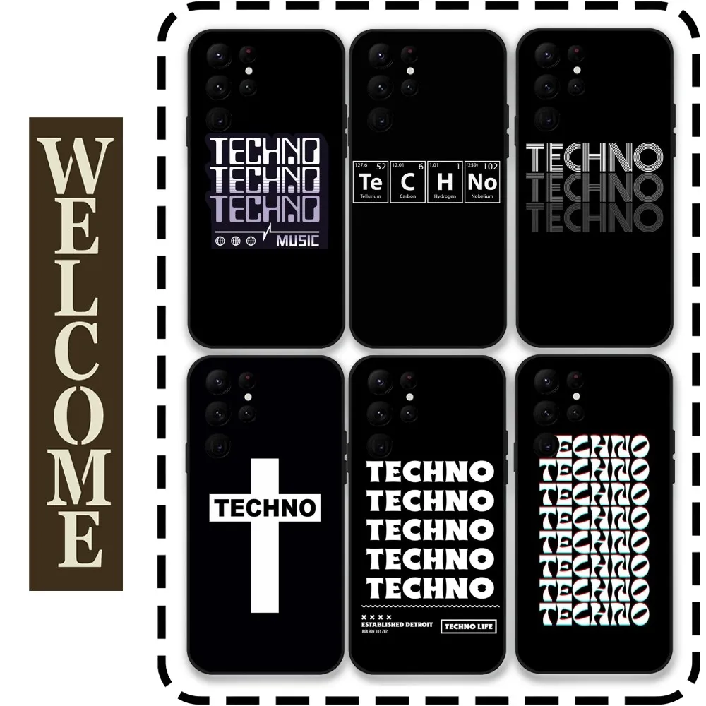Techno Music Phone Case for Samsung Galaxy S24 Ultra S22 S23 Ultra S21 S20 5G Protective Silicone TPU Funda
Techno Music Phone Case for Samsung Galaxy S24 Ultra S22 S23 Ultra S21 S20 5G Protective Silicone TPU Funda
