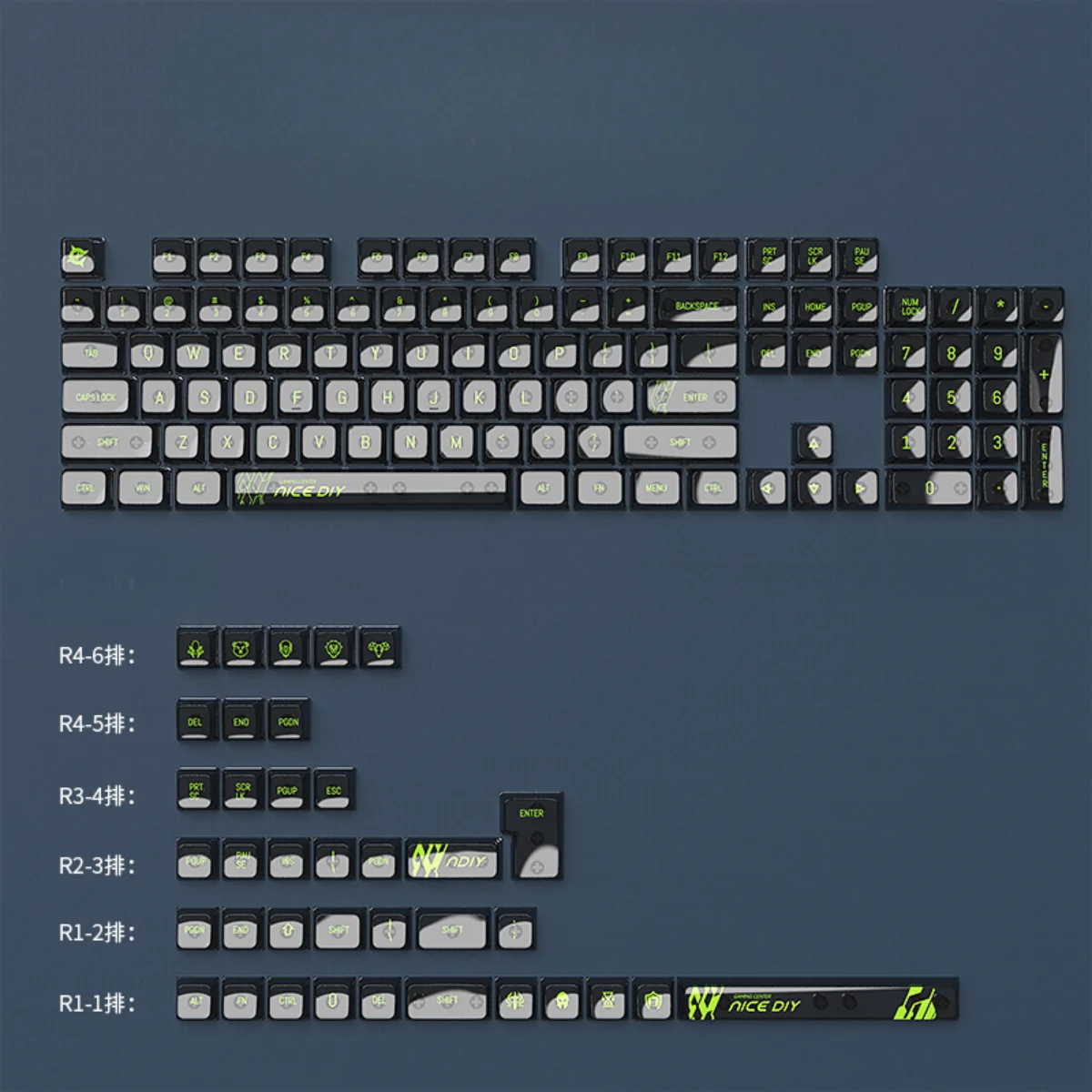 Transparent Customized Keycaps PC Material MDA Height Matte Transparency Personalized for Mechanical Keyboards
Transparent Customized Keycaps PC Material MDA Height Matte Transparency Personalized for Mechanical Keyboards
