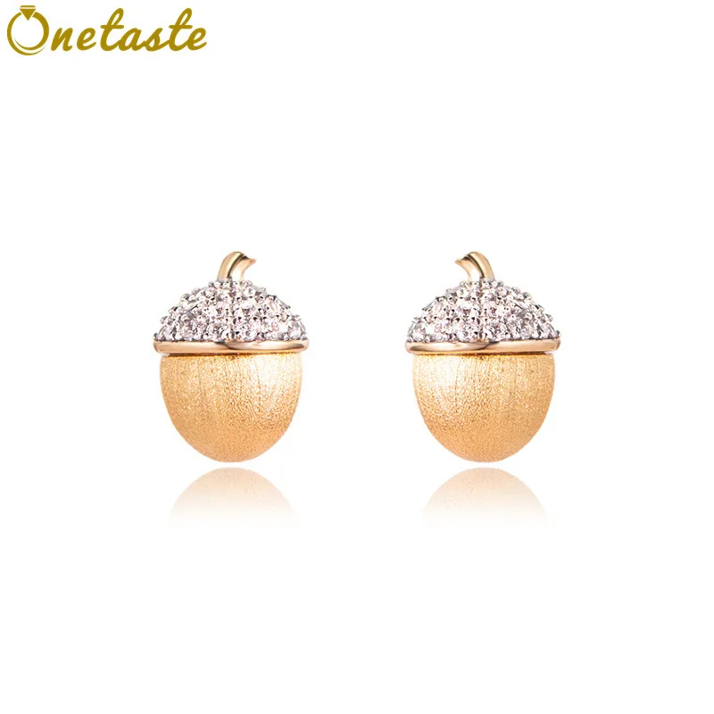 925 Silver Gold Plated Brushed Cubic Zirconia Cute Pinecone Stud Earrings Women Dainty Stack Small Statement Earring Party Gift
925 Silver Gold Plated Brushed Cubic Zirconia Cute Pinecone Stud Earrings Women Dainty Stack Small Statement Earring Party Gift