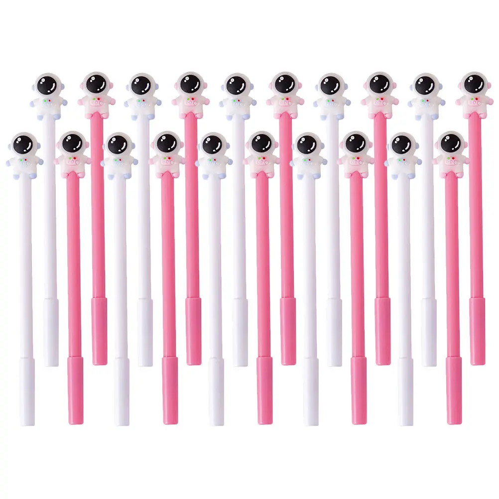 20Pcs Neutral Gel Ink Pens Astronaut Cartoon Design Smooth Writing Pen for Office School Home Student Journal Signature
20Pcs Neutral Gel Ink Pens Astronaut Cartoon Design Smooth Writing Pen for Office School Home Student Journal Signature