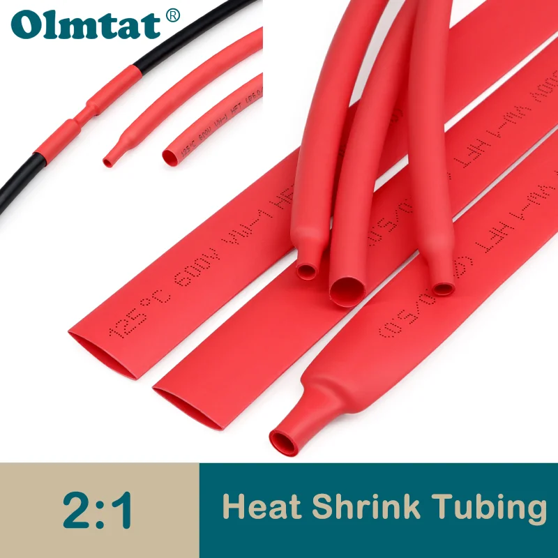 Waterproof Insulated Wire Protect Electric Connect Cable Repair 2:1 Shrink Ratio Heat Shrink Tubing 80mm Dia Polyolefin Sleeve
Waterproof Insulated Wire Protect Electric Connect Cable Repair 2:1 Shrink Ratio Heat Shrink Tubing 80mm Dia Polyolefin Sleeve