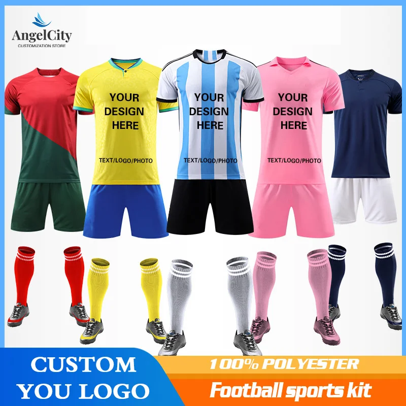 Customized Football Jerseys Printed Logos Club Football Jerseys Men's And Women's Breathable Jerseys With Printed Numbers
Customized Football Jerseys Printed Logos Club Football Jerseys Men's And Women's Breathable Jerseys With Printed Numbers