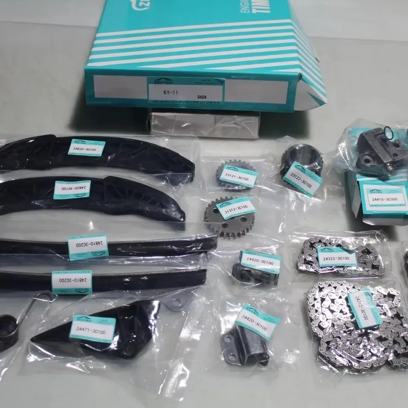 Timing Chain Kit for hyundai Genesis Azera Veracruz G6DB G6DA Engine 24312-3c100 24322-3c100 KY-11
Timing Chain Kit for hyundai Genesis Azera Veracruz G6DB G6DA Engine 24312-3c100 24322-3c100 KY-11