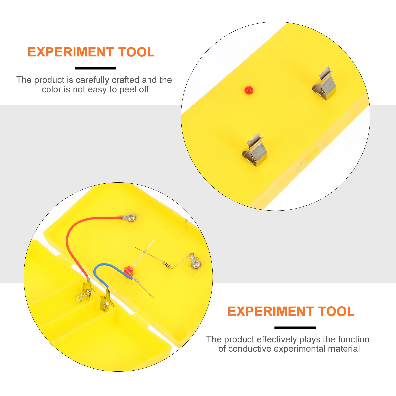Conductive Experiment Material Student Equipment Physics Teaching Device Plastic Conductivity Kit Suite High-grade
Conductive Experiment Material Student Equipment Physics Teaching Device Plastic Conductivity Kit Suite High-grade