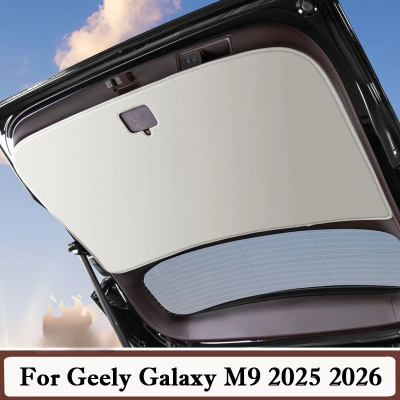 For Geely Galaxy M9 2025 2026 Car Trunk Tailgate Protection Pad Trunk Anti-wear Anti Kick Pad Cargo Liner Interior Accessories
For Geely Galaxy M9 2025 2026 Car Trunk Tailgate Protection Pad Trunk Anti-wear Anti Kick Pad Cargo Liner Interior Accessories