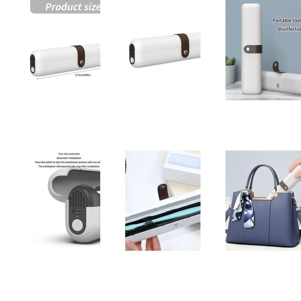Portable Toothbrush Dryer Holder Rechargeable Toothbrush Cleaner Device for Hotels And Travel Enduring
Portable Toothbrush Dryer Holder Rechargeable Toothbrush Cleaner Device for Hotels And Travel Enduring
