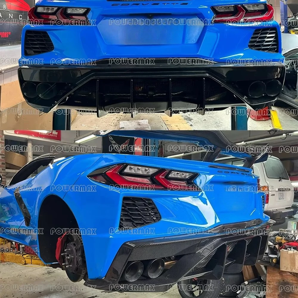 PM Design Dry Carbon Fiber Rear Diffuser Lip For 2019+ Corvette C8 Rear Bumper Splitter
PM Design Dry Carbon Fiber Rear Diffuser Lip For 2019+ Corvette C8 Rear Bumper Splitter