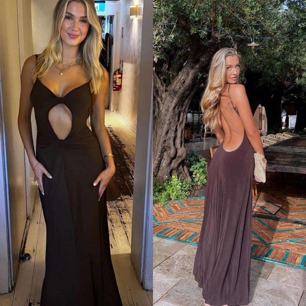 Customized Graceful V-Neck Spaghetti Straps Evening Dress Delicate Backless Celebrity Gowns Classic Satin A-Line Party Dress
Customized Graceful V-Neck Spaghetti Straps Evening Dress Delicate Backless Celebrity Gowns Classic Satin A-Line Party Dress