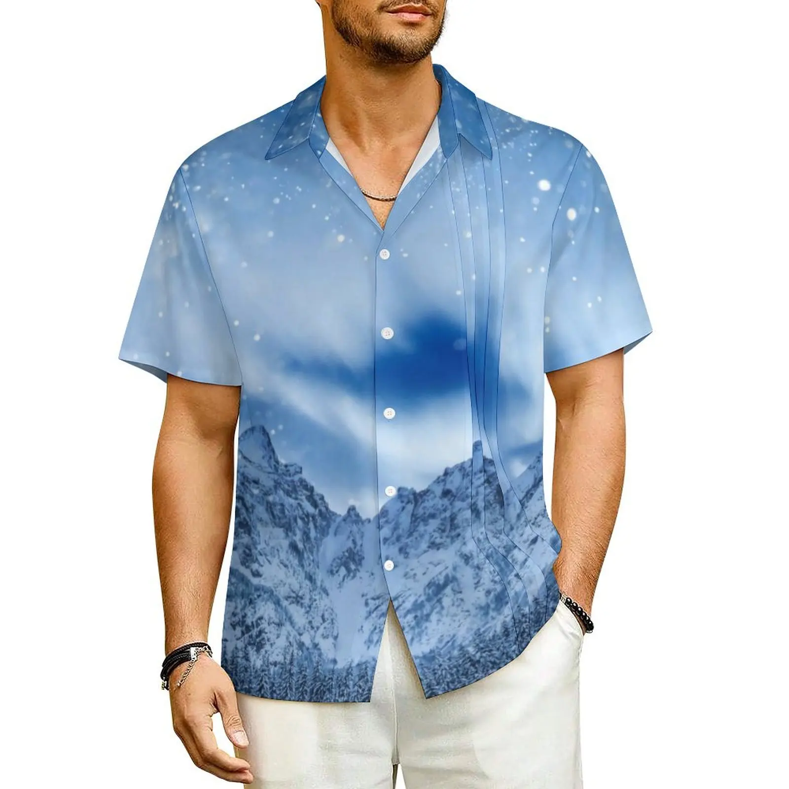 Winter Mountains Vacation Shirt Fantasy Sky Print Hawaiian Casual Shirts Men Elegant Blouses Short Sleeves Stylish Graphic Tops
Winter Mountains Vacation Shirt Fantasy Sky Print Hawaiian Casual Shirts Men Elegant Blouses Short Sleeves Stylish Graphic Tops