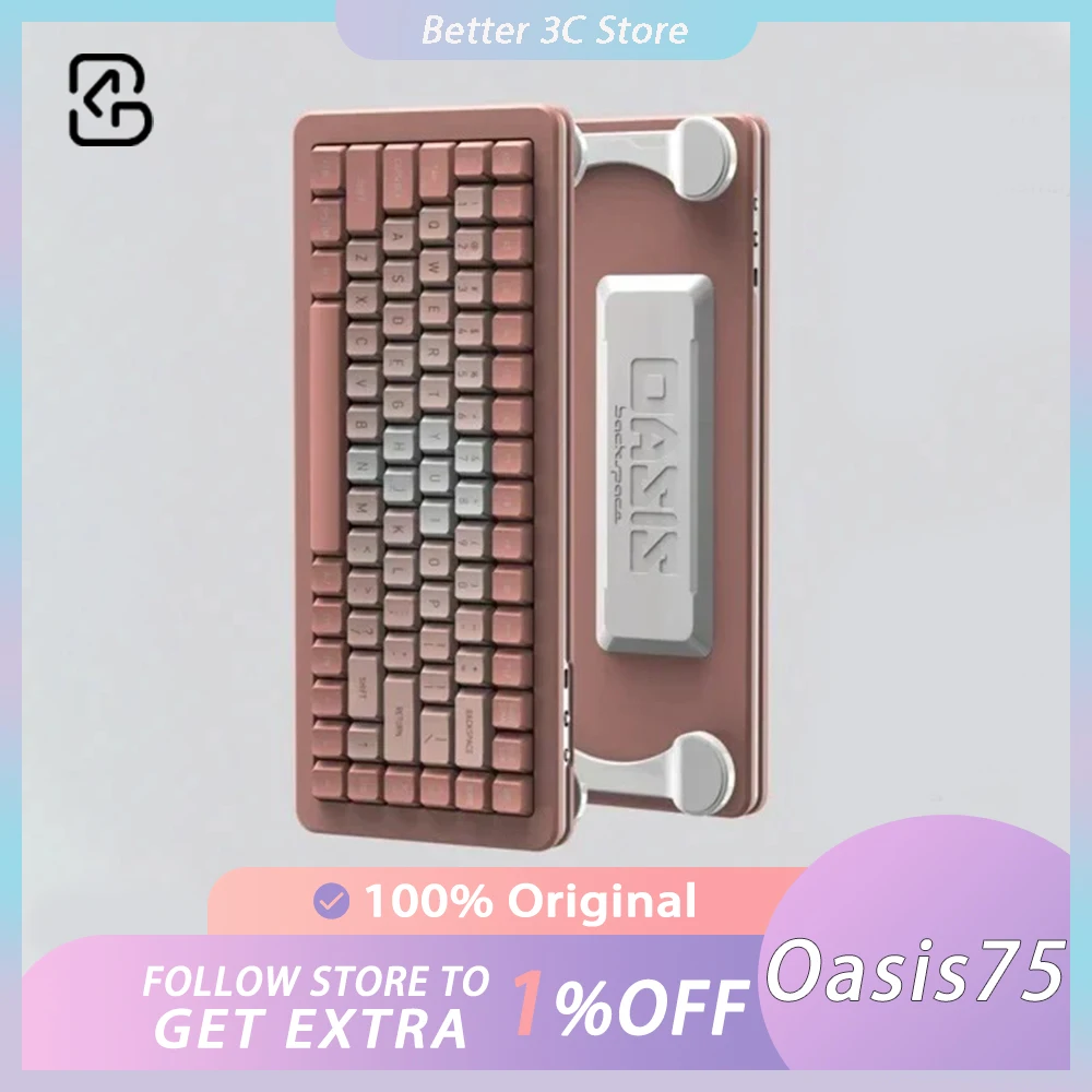 Механическая клавиатура BackSpace Oasis75 с магнитным переключателем, Проводная игровая клавиатура 8K с быстрым триггером из алюминиевого сплава для геймера Varolant
Механическая клавиатура BackSpace Oasis75 с магнитным переключателем, Проводная игровая клавиатура 8K с быстрым триггером из алюминиевого сплава для геймера Varolant