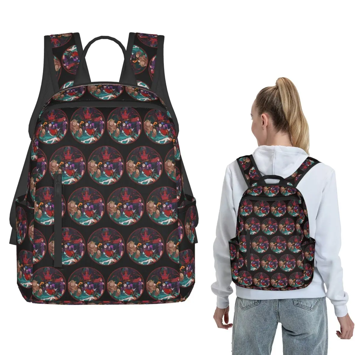 Arcana Backpack Large Capacity Boys Girls BookBag School Bag Shoulder Bags for Men Women
Arcana Backpack Large Capacity Boys Girls BookBag School Bag Shoulder Bags for Men Women