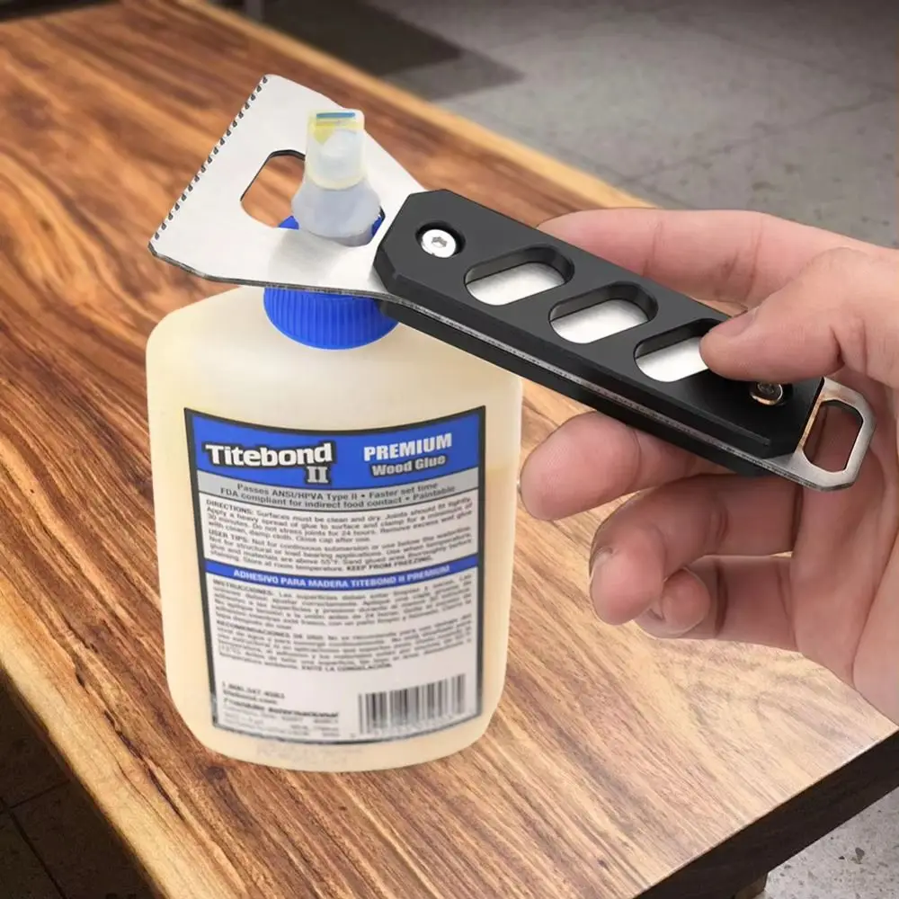 Multipurpose Aluminum Glues Spreader Scraping Plate Ergonomic Handle Glues Applicator Notched Applicator Film Wallpapers
Multipurpose Aluminum Glues Spreader Scraping Plate Ergonomic Handle Glues Applicator Notched Applicator Film Wallpapers