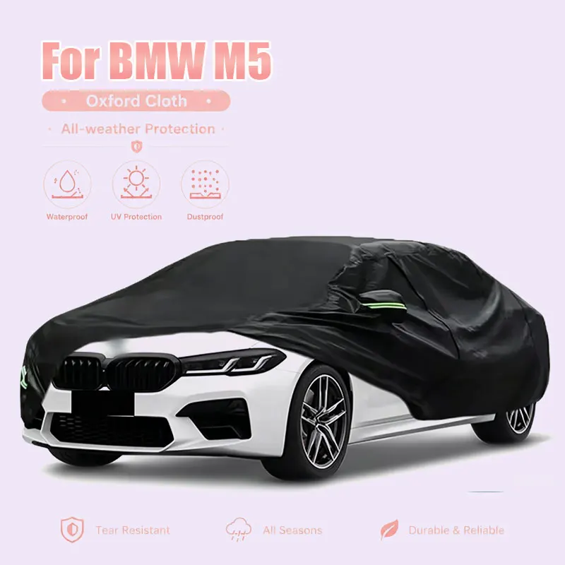 For BMW M5 Full Car Cover Side Zipper Waterproof Dustproof Sun Protection Outdoor Exterior Accessories
For BMW M5 Full Car Cover Side Zipper Waterproof Dustproof Sun Protection Outdoor Exterior Accessories
