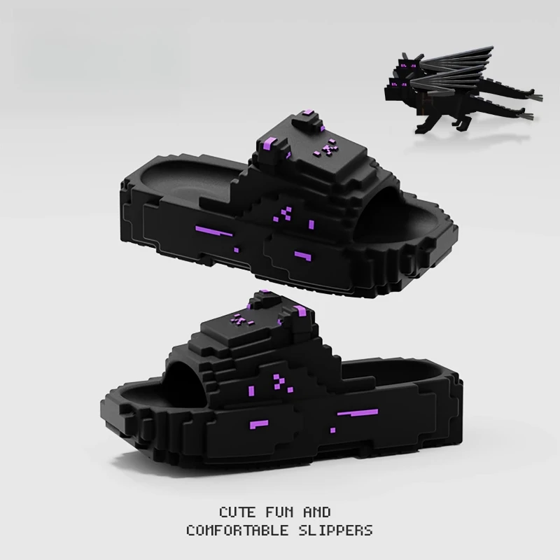 Pixel slippers, summer thick bottom home bathroom bath, wear non-slip couple stepping on shit feeling building block
Pixel slippers, summer thick bottom home bathroom bath, wear non-slip couple stepping on shit feeling building block