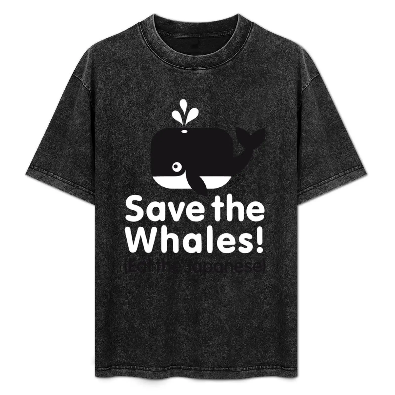 Save the Whales! Eat the Japanese T-Shirt Basic Simple Design Short Sleeve Shirt
Save the Whales! Eat the Japanese T-Shirt Basic Simple Design Short Sleeve Shirt