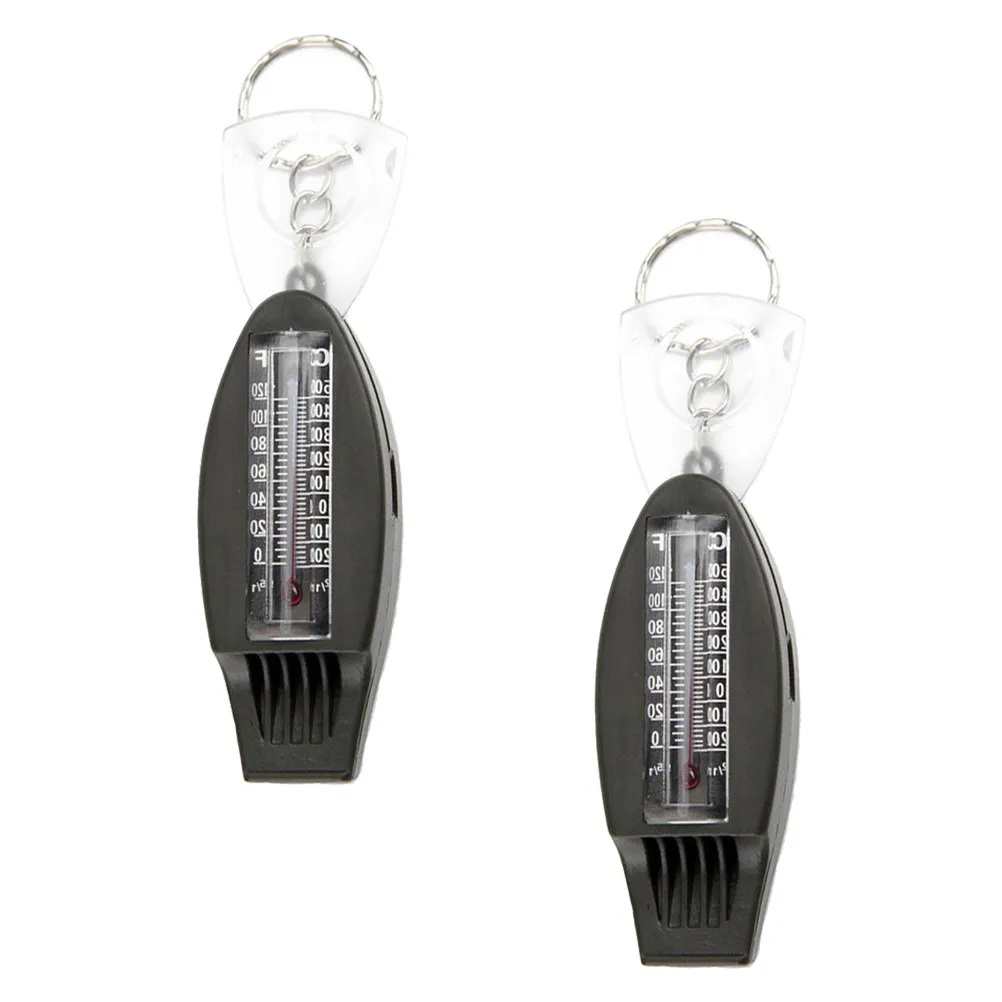 2Pcs Survival Whistle Four-in-One Compass Thermometer Magnifying Glass Outdoor Emergency Portable for Hiking
2Pcs Survival Whistle Four-in-One Compass Thermometer Magnifying Glass Outdoor Emergency Portable for Hiking