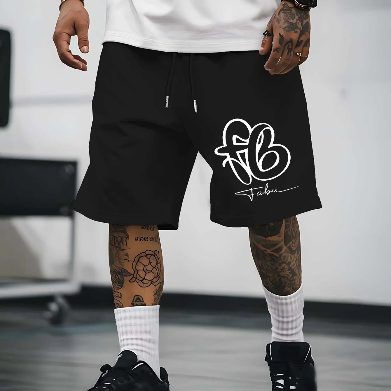 Men's Casual Shorts - Breathable Soft Fabric, Fashionable Letter Print, Suitable for Outdoor Sports and Summer Activities
Men's Casual Shorts - Breathable Soft Fabric, Fashionable Letter Print, Suitable for Outdoor Sports and Summer Activities