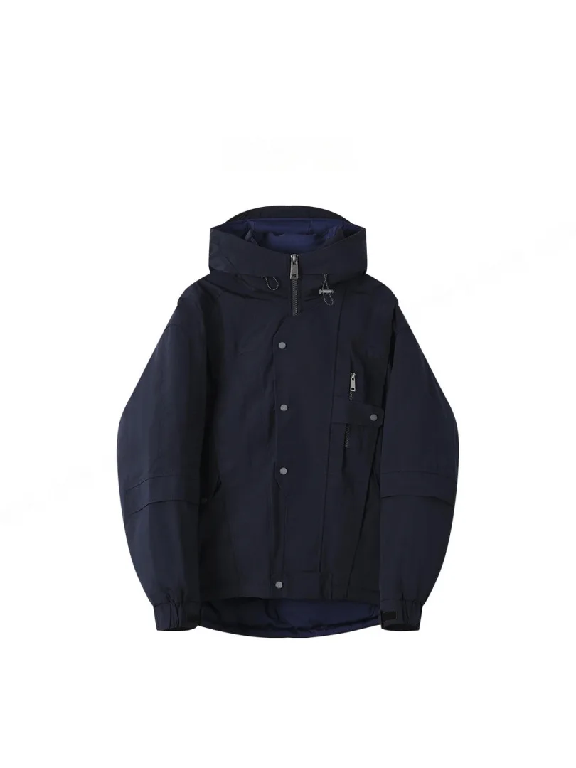 Утепленная куртка-трансформер 2-в-1 с отстегивающимся капюшоном, хлопковая, для активного отдыха, ветрозащитная, теплая, молодежная, повседневная, модная, городская, с длинными рукавами
Утепленная куртка-трансформер 2-в-1 с отстегивающимся капюшоном, хлопковая, для активного отдыха, ветрозащитная, теплая, молодежная, повседневная, модная, городская, с длинными рукавами